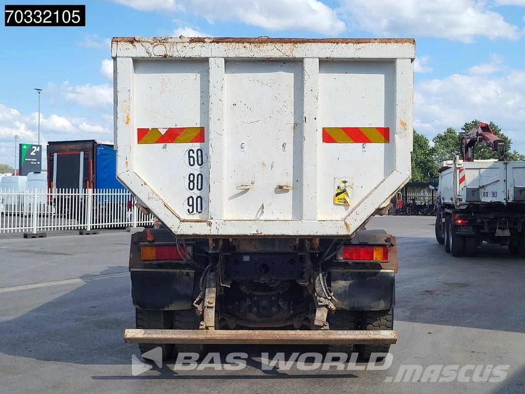 MAN TGA 35.390 8X4 19m3 tipper Steelsuspension Big-Axl Kipper
