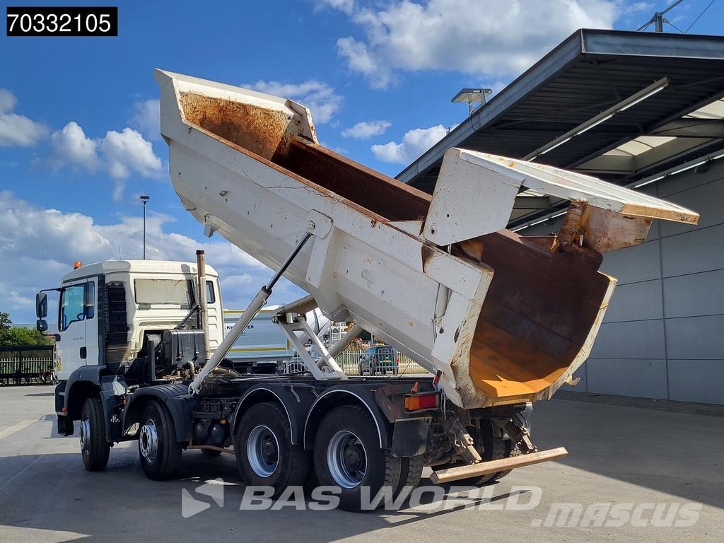MAN TGA 35.390 8X4 19m3 tipper Steelsuspension Big-Axl Kiper kamioni