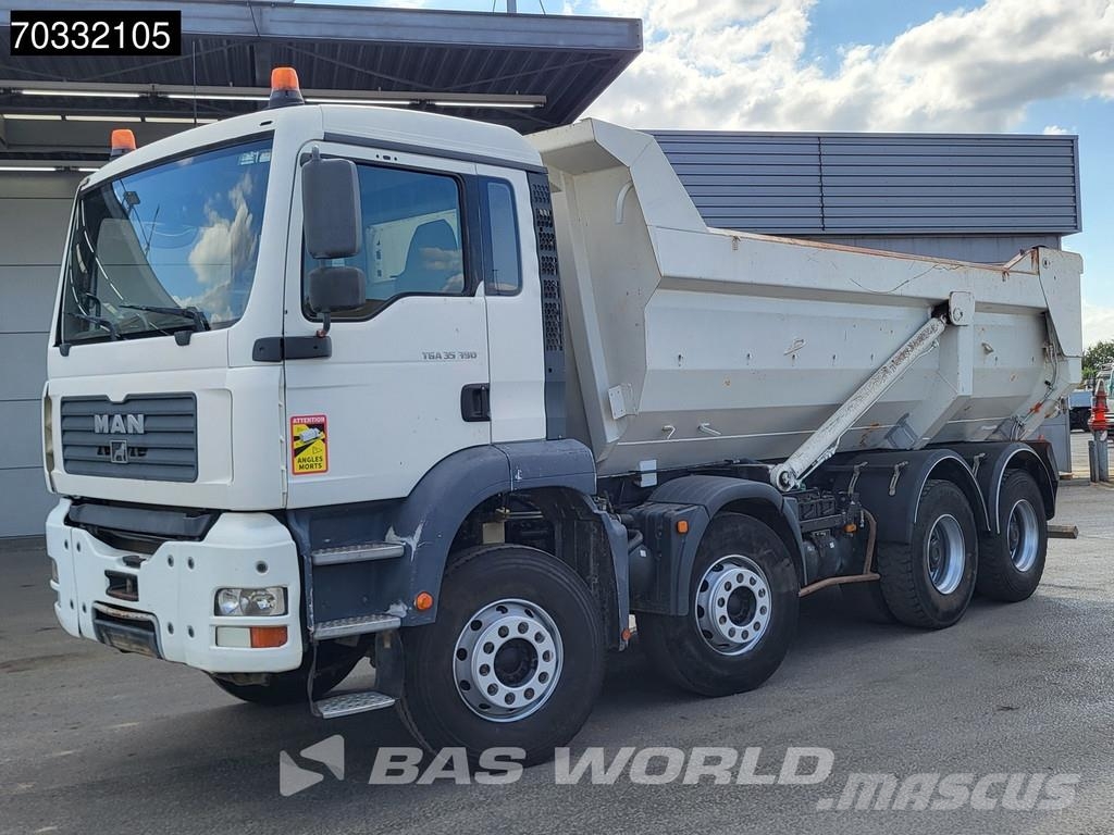 MAN TGA 35.390 8X4 19m3 tipper Steelsuspension Big-Axl Kiper kamioni