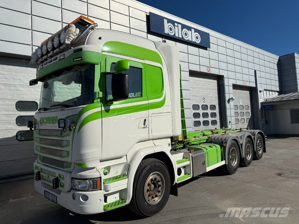 Scania R580lb8x4*4hna Camiones elevadores de gancho