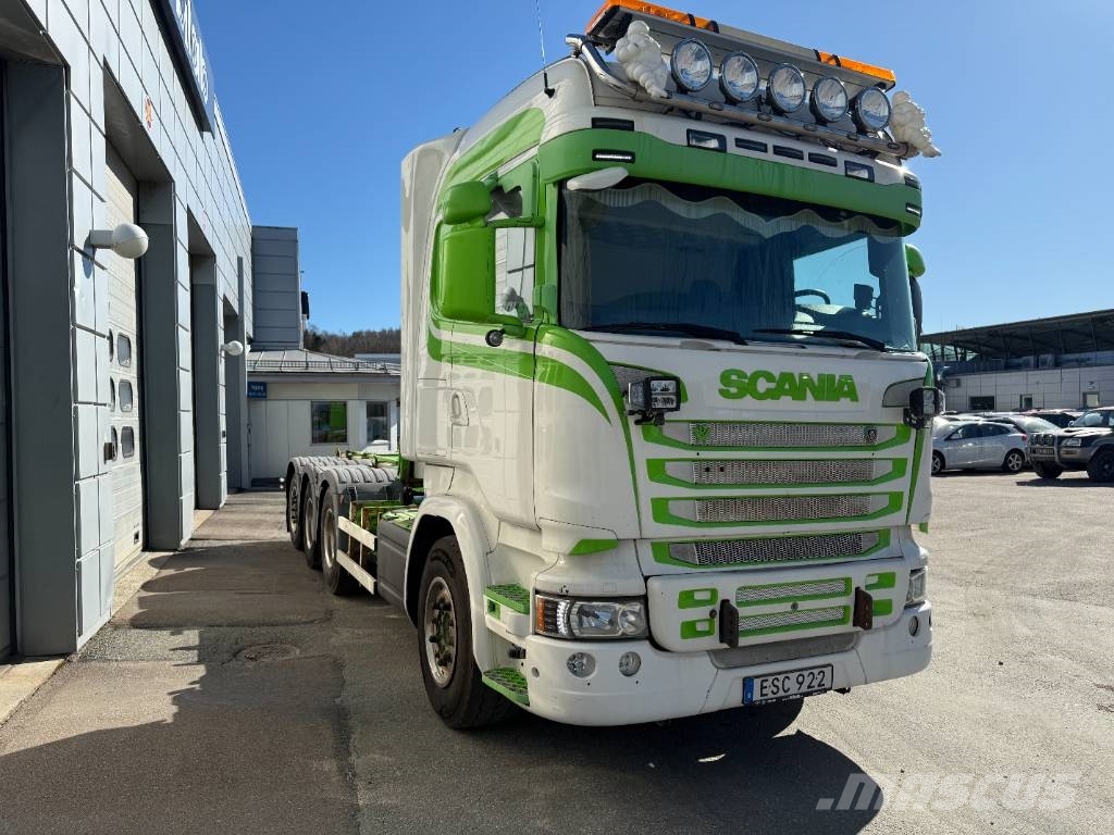 Scania R580lb8x4*4hna Camiones elevadores de gancho