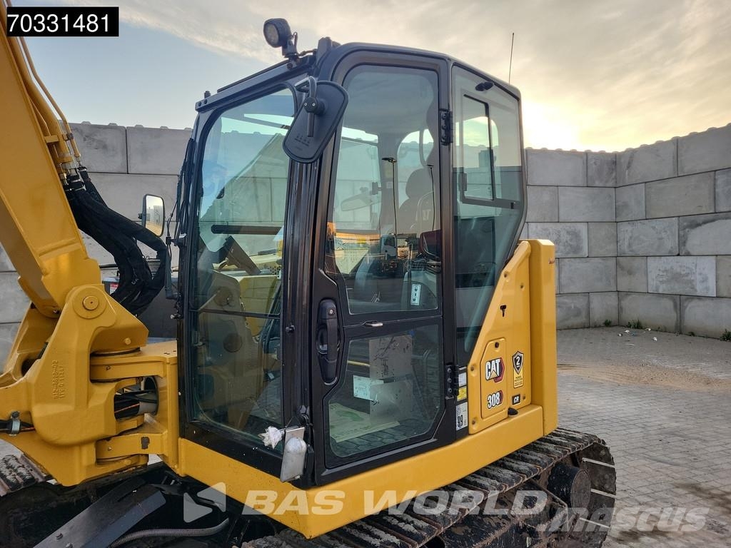 CAT 308 CR A/C - 3 Buckets حفارات صغيرة أقل من 7 طن (حفارات صغيرة)