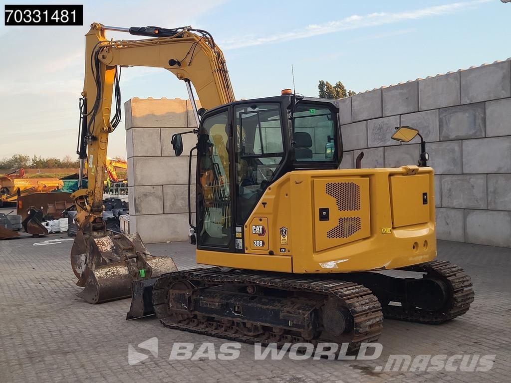 CAT 308 CR A/C - 3 Buckets حفارات صغيرة أقل من 7 طن (حفارات صغيرة)