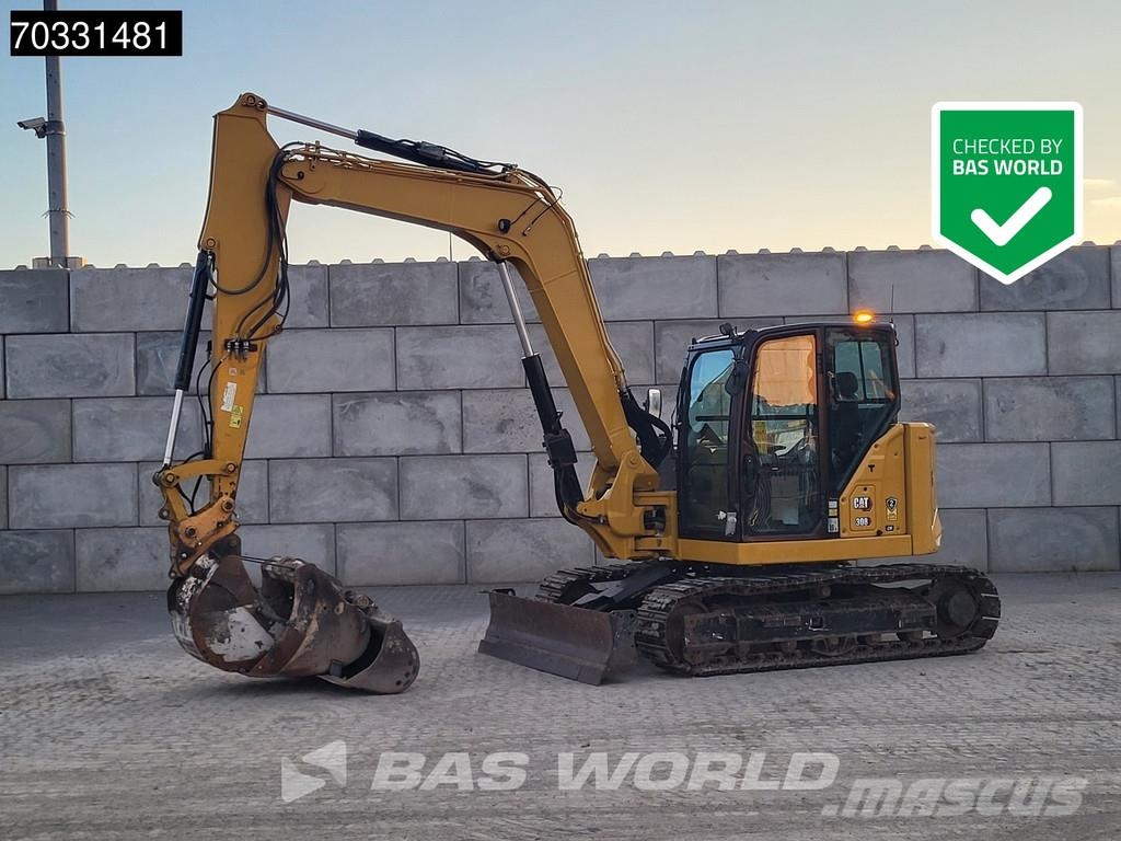 CAT 308 CR A/C - 3 Buckets Miniexcavadoras