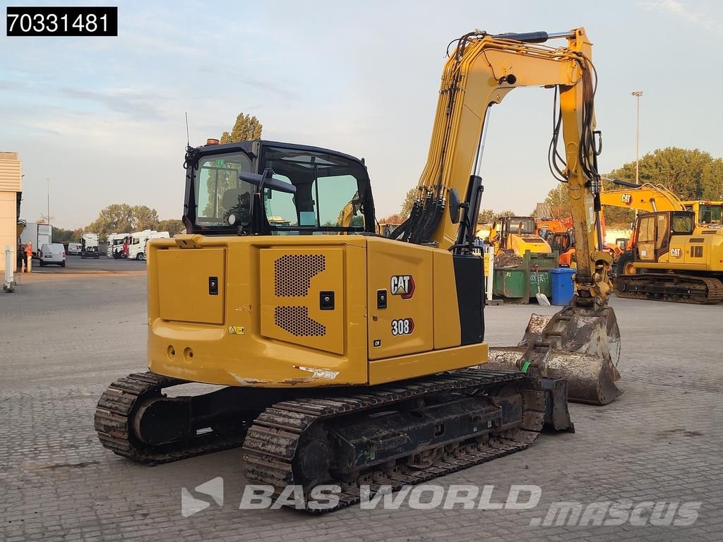 CAT 308 CR A/C - 3 Buckets Miniexcavadoras