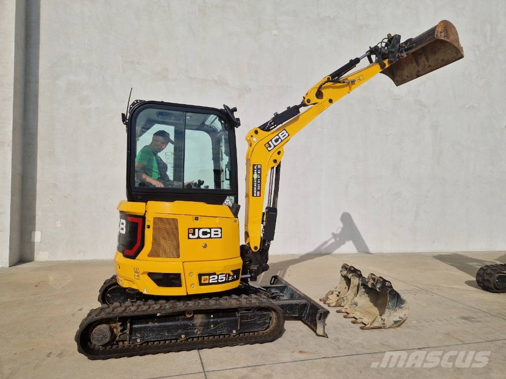 JCB 25 Z-1 jak WACKER CAT KUBOTA RZ148 소형 굴삭기 7톤 미만