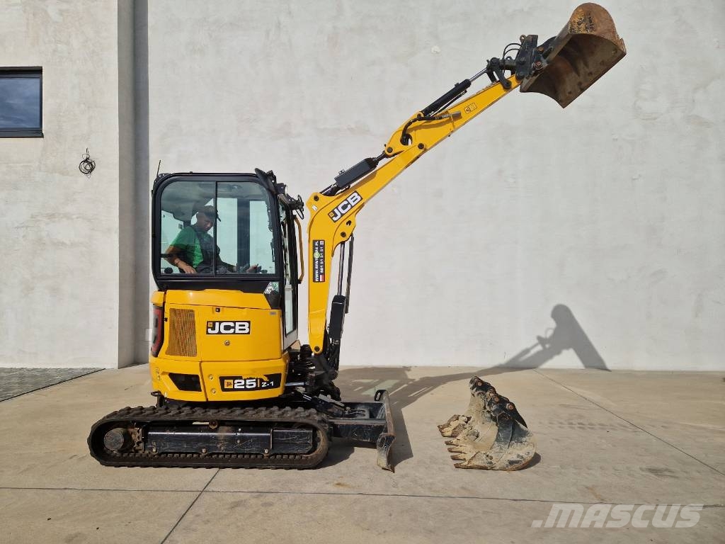 JCB 25 Z-1 jak WACKER CAT KUBOTA RZ148 소형 굴삭기 7톤 미만