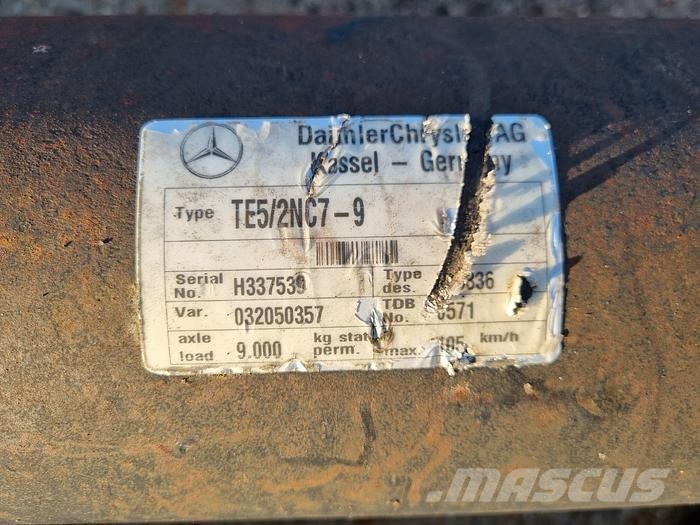 Mercedes-Benz TE5/2NC7-9 Essieux