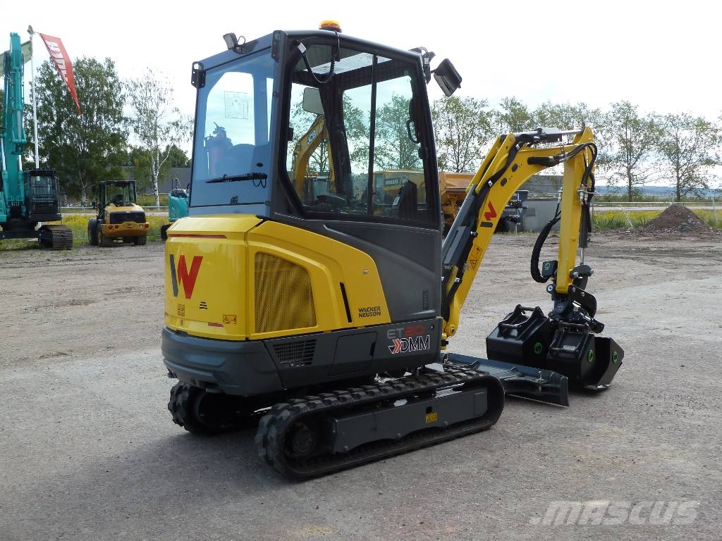 Wacker Neuson ET20-2 / Steelwrist XTR20 小型挖掘机