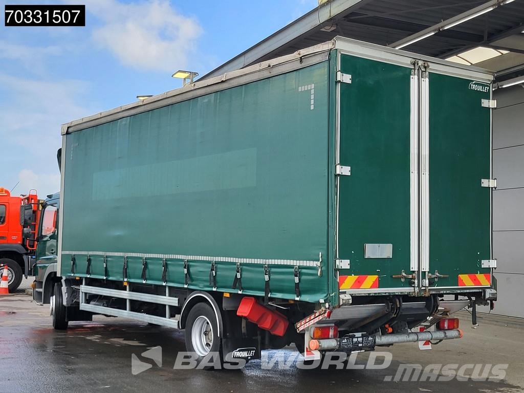 Mercedes-Benz Atego 1522 4X2 15t Curtainsides 1500kg LBW Manual Schuifzeilopbouw
