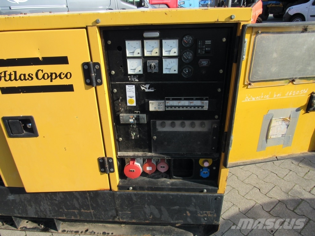 Atlas Copco QAS 78 PDS Stromaggregat / 69 KVA/ Elektro Start Diiselgeneraatorid