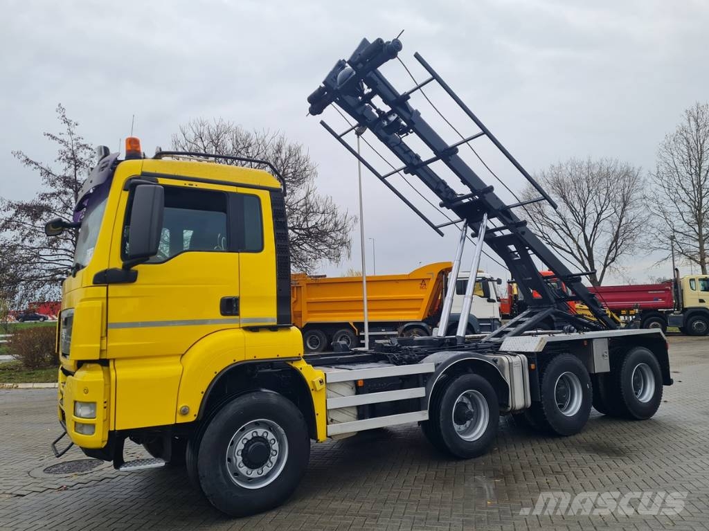 MAN WVT TGS 42.440 8X6 훅 리프트 트럭