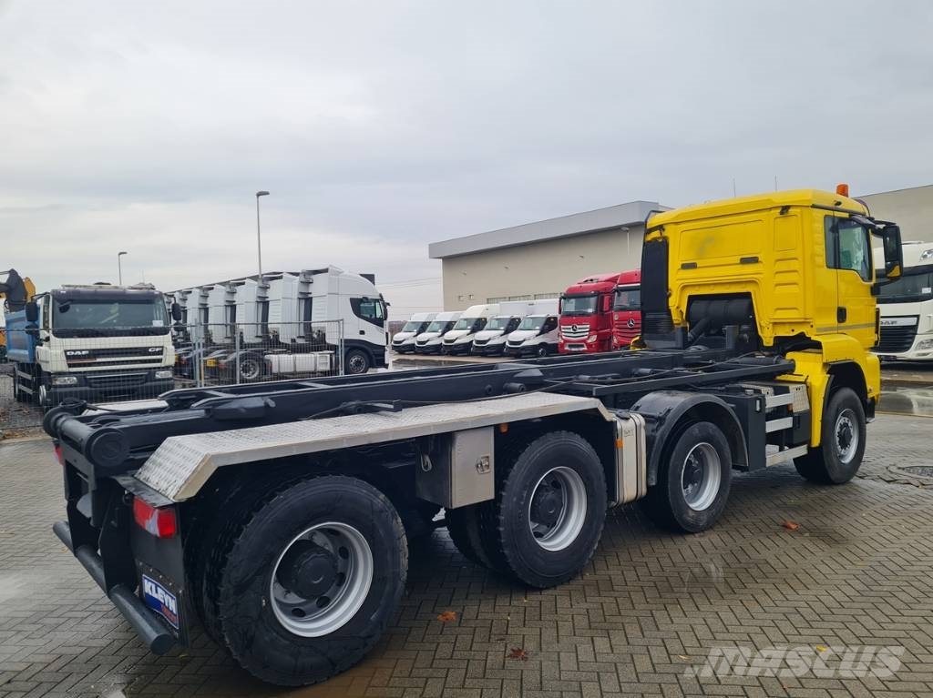 MAN WVT TGS 42.440 8X6 훅 리프트 트럭
