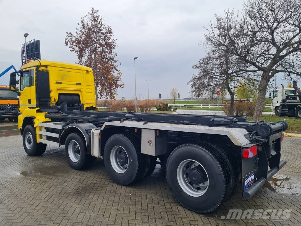 MAN WVT TGS 42.440 8X6 훅 리프트 트럭