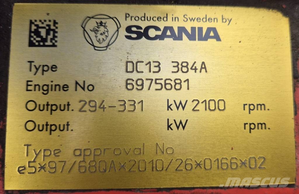 Scania SILNIKI DC13 384A 2 - SZTUKI Motores