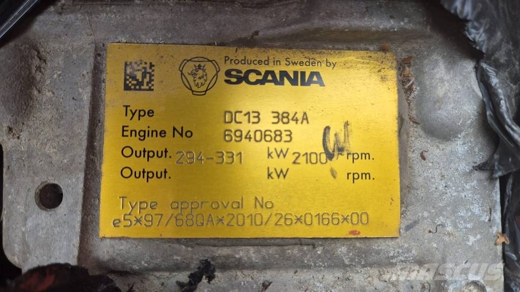 Scania SILNIKI DC13 384A 2 - SZTUKI Motores