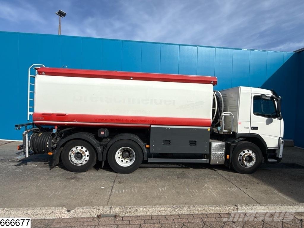 Volvo FM 450 6x2, EURO 5, 20240 liter, 3 comp Cisterna
