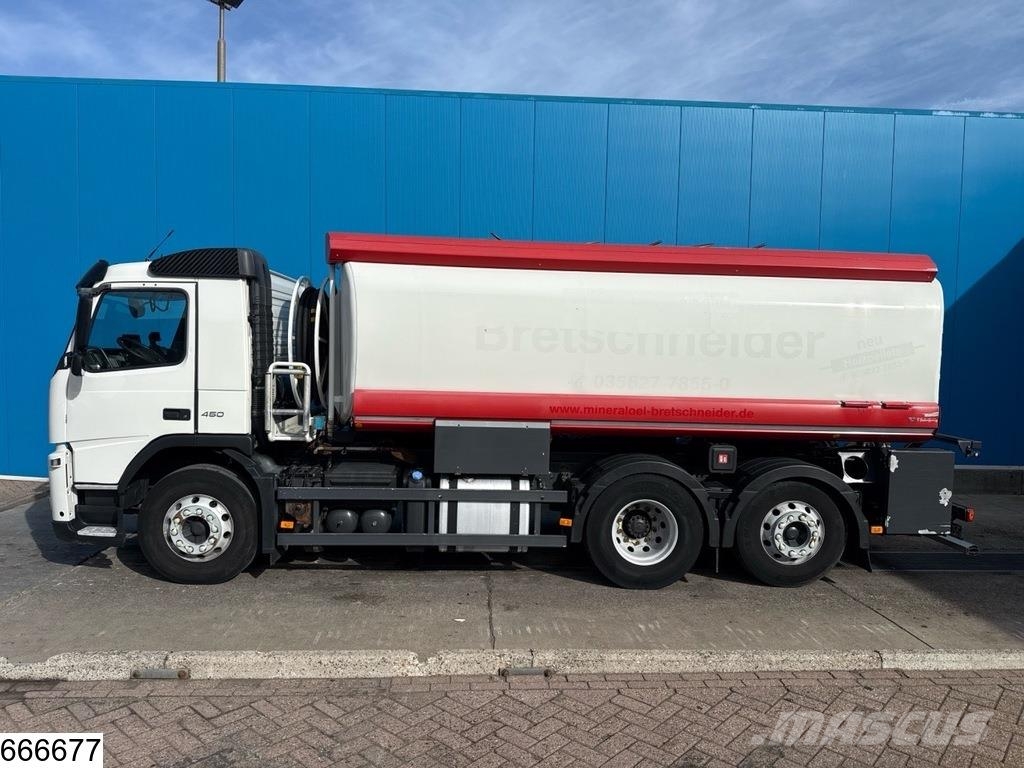 Volvo FM 450 6x2, EURO 5, 20240 liter, 3 comp Cisterna