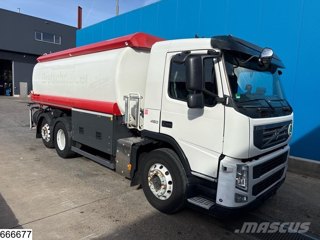 Volvo FM 450 6x2, EURO 5, 20240 liter, 3 comp Cisterna