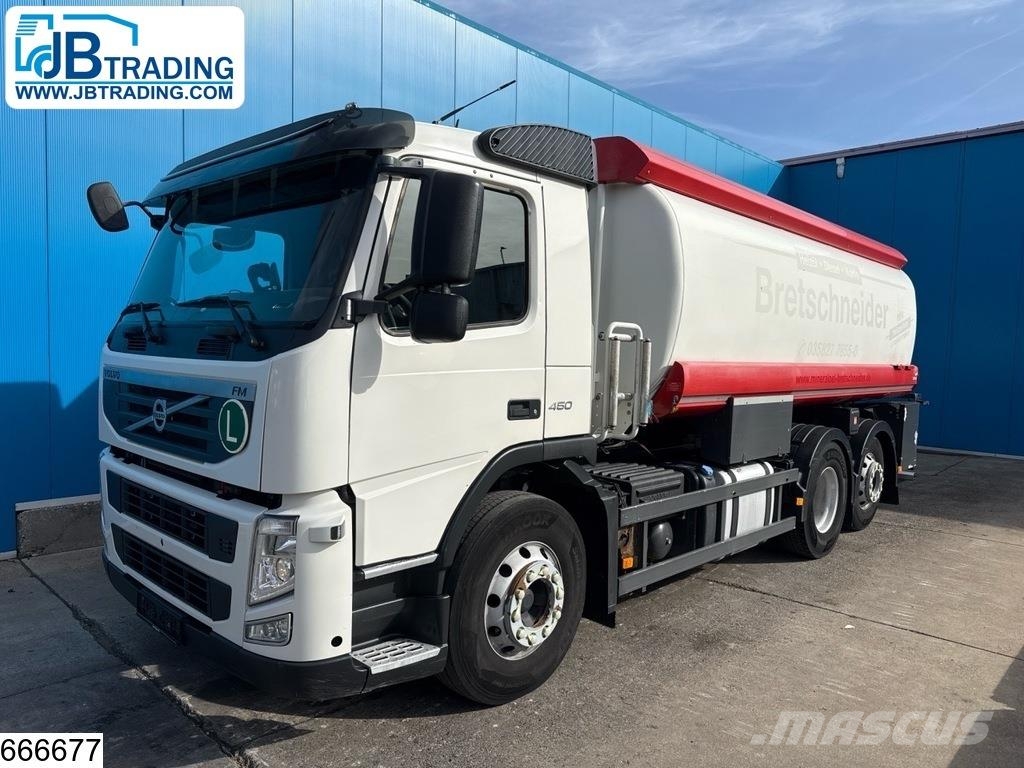Volvo FM 450 6x2, EURO 5, 20240 liter, 3 comp Cisterna