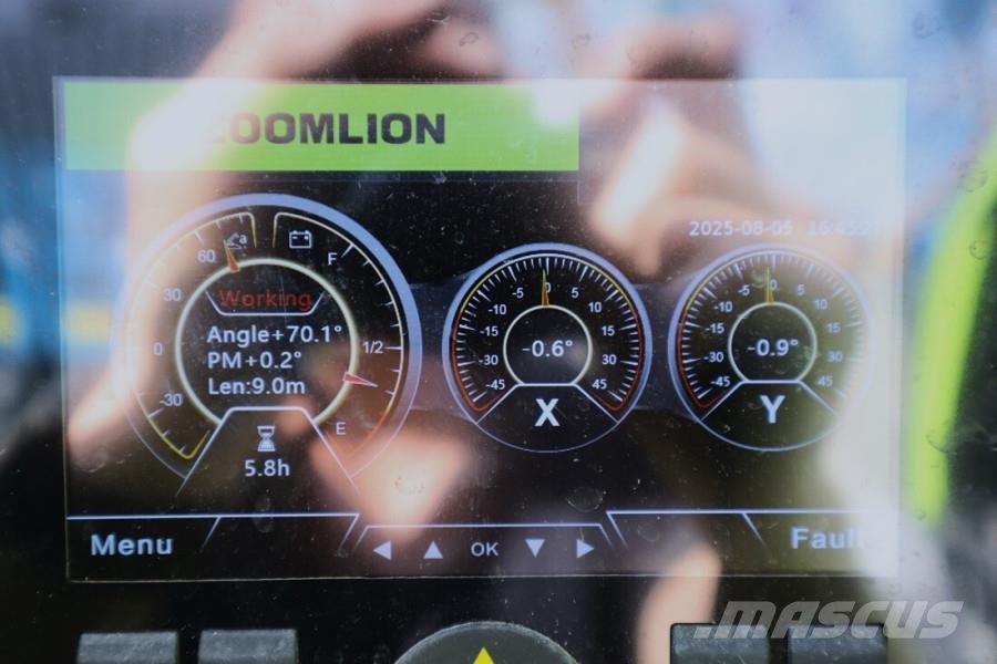 Zoomlion ZT26JE Fully Electric Lithium-Powered, 4x4 Rough T Teleskopické plošiny