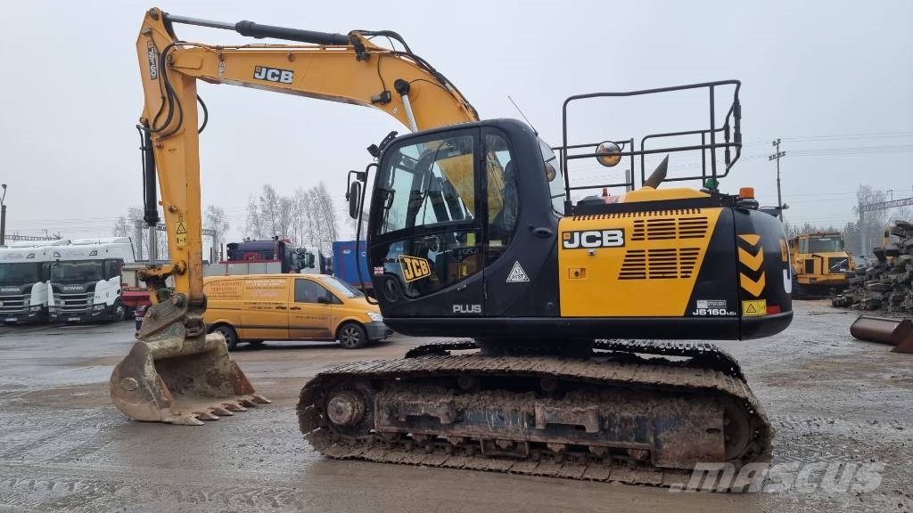 JCB JS 160 LC حفارات زحافة