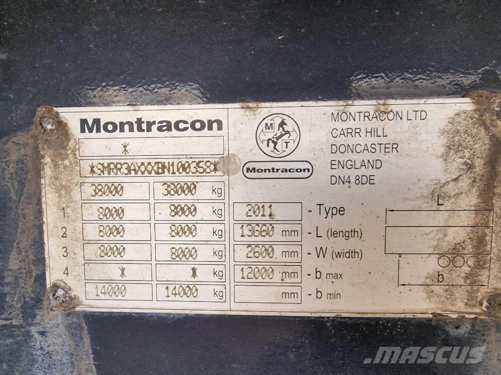 Montracon Fridge Trailer Prikolice hladilniki