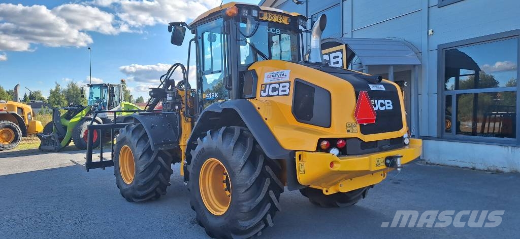 JCB 419 K T4F Iekrāvēji uz riteņiem