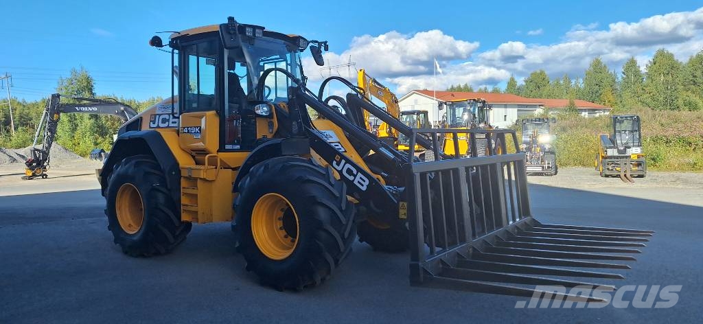 JCB 419 K T4F Iekrāvēji uz riteņiem