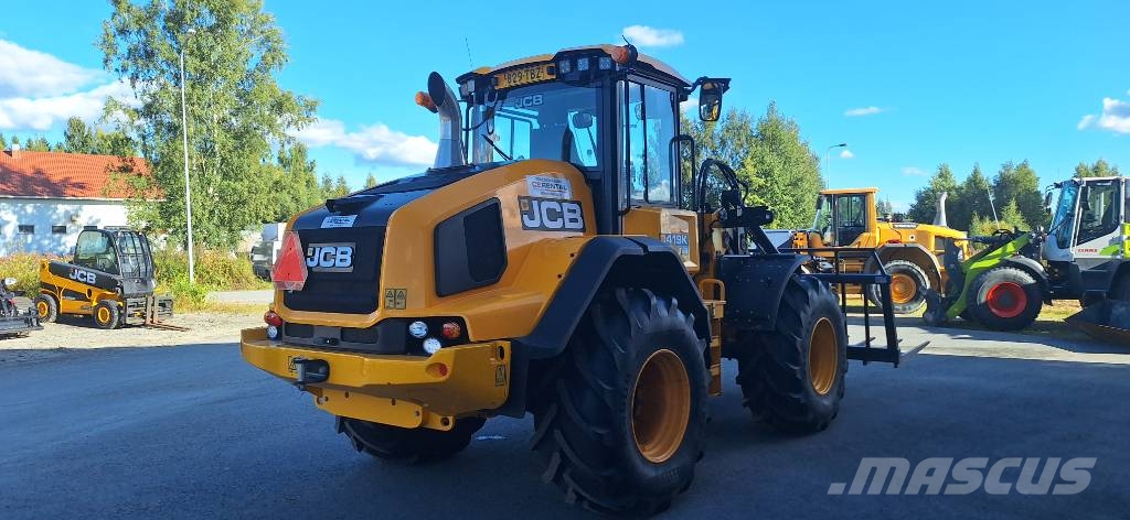 JCB 419 K T4F Iekrāvēji uz riteņiem