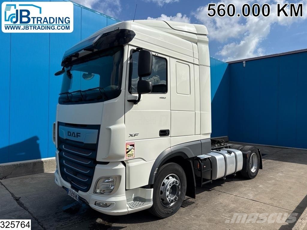 DAF XF 480 EURO 6D, PTO وحدات الجر