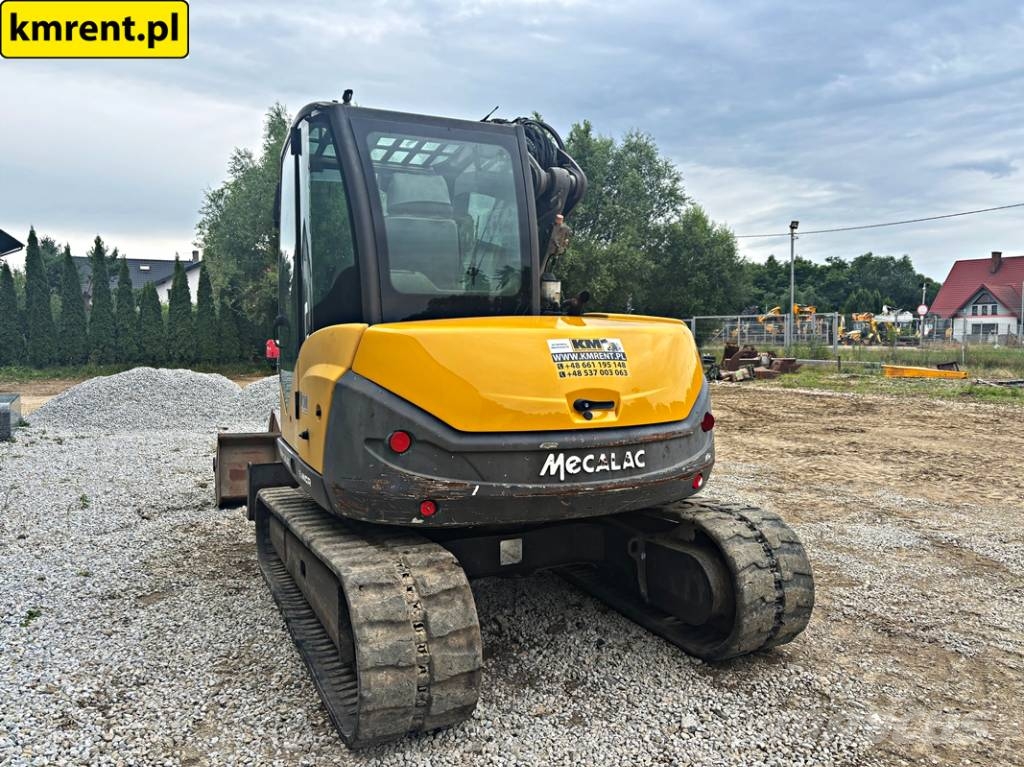 Mecalac 8 MCR MINI-KOPARKA 2010R | MECALAC 6 MCR, JCB 8065 Minigraafmachines < 7t