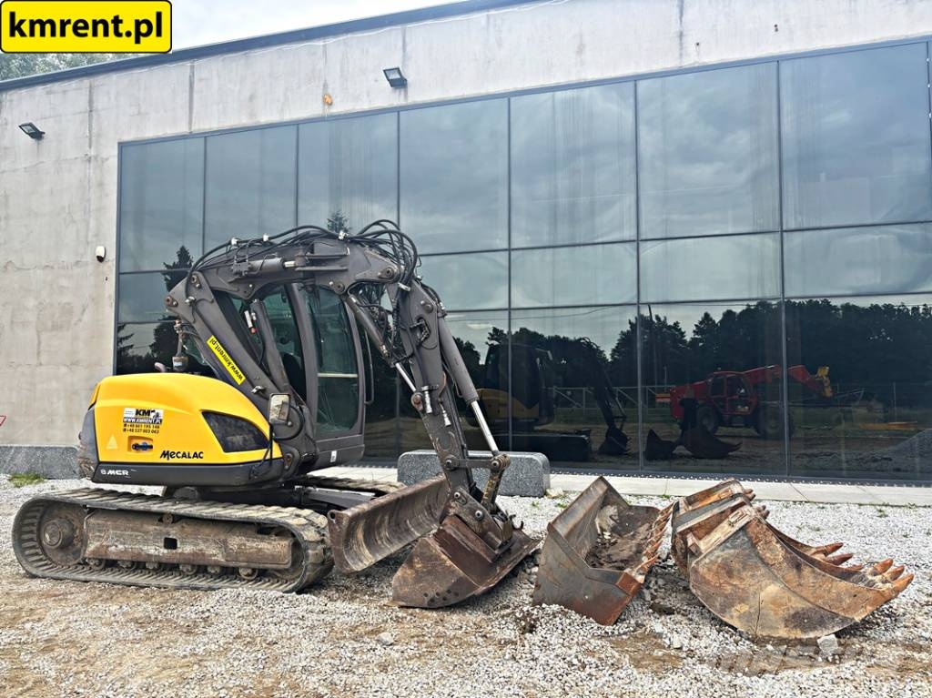 Mecalac 8 MCR MINI-KOPARKA 2010R | MECALAC 6 MCR, JCB 8065 Minigraafmachines < 7t