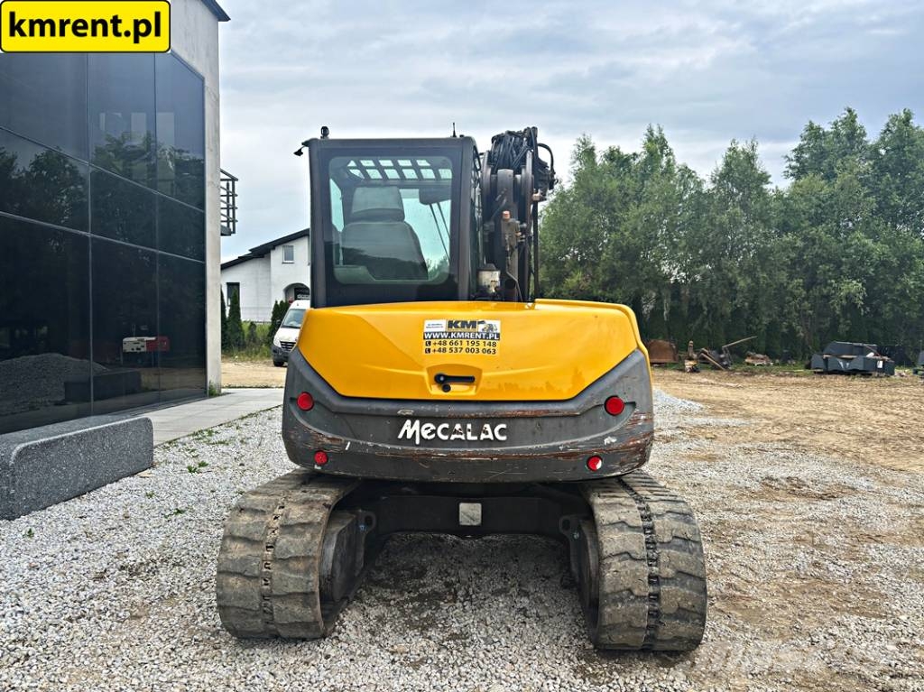 Mecalac 8 MCR MINI-KOPARKA 2010R | MECALAC 6 MCR, JCB 8065 Minigraafmachines < 7t