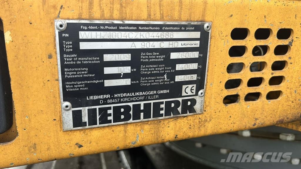 Liebherr A 904 C HD Excavadoras de ruedas