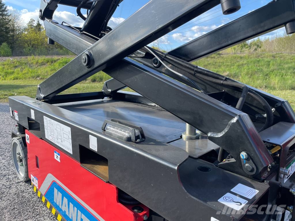 Manitou SE 0808 Elektrisk Saxlift omgående leverans! Platforme foarfeca
