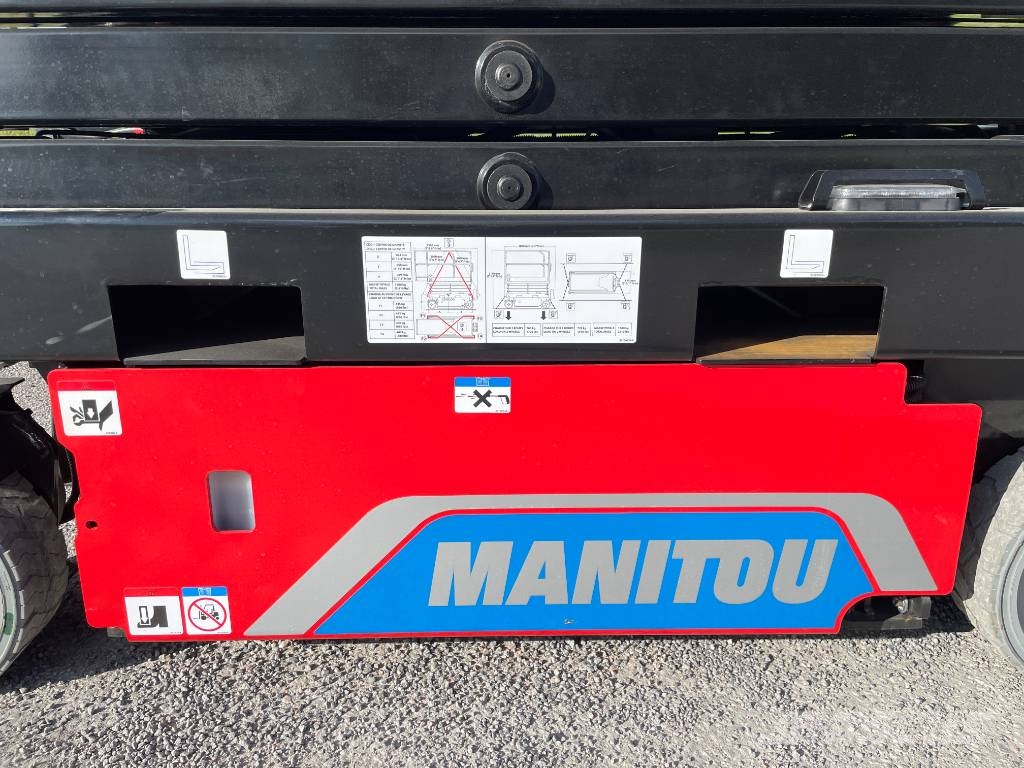 Manitou SE 0808 Elektrisk Saxlift omgående leverans! Platforme foarfeca