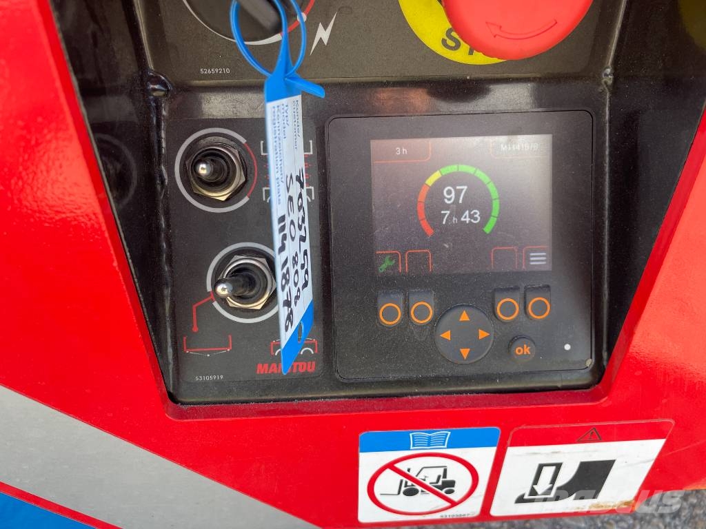 Manitou SE 0808 Elektrisk Saxlift omgående leverans! Platforme foarfeca