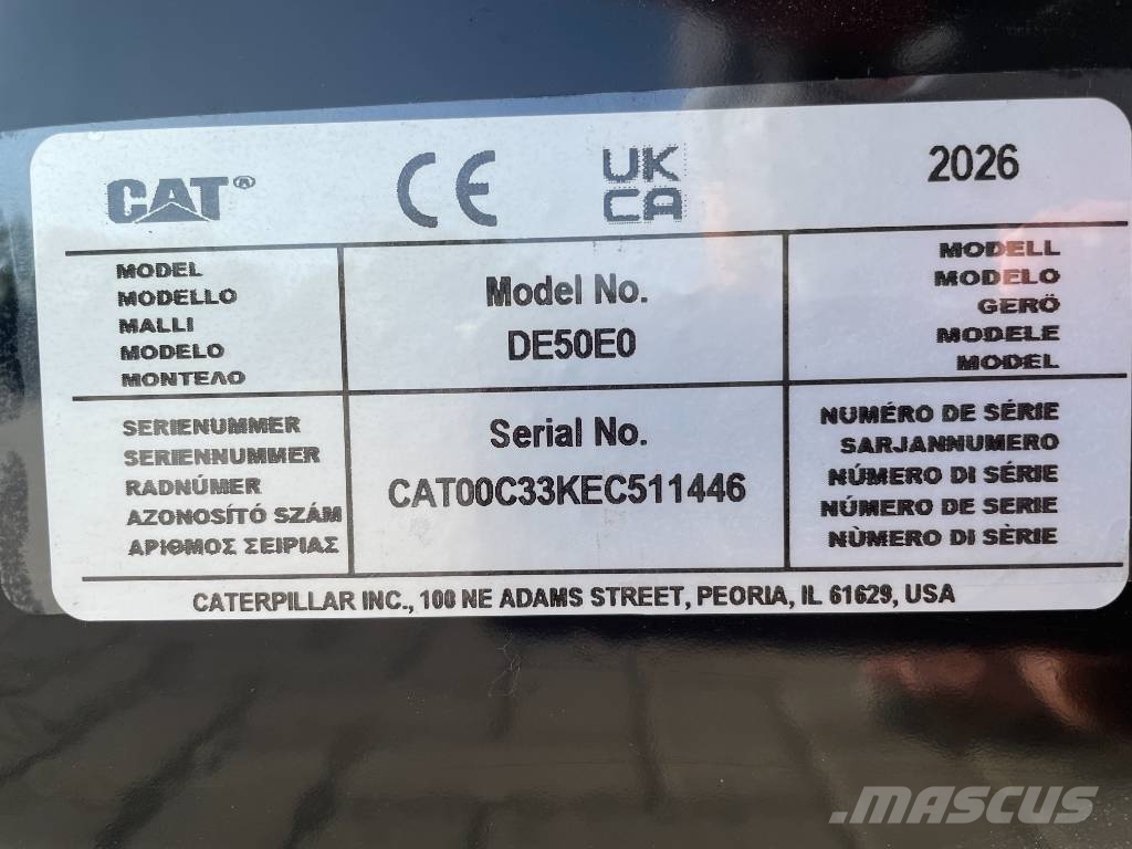 CAT DE50E0 - 50 kVA Generator - DPX-18006 Dizelski agregati