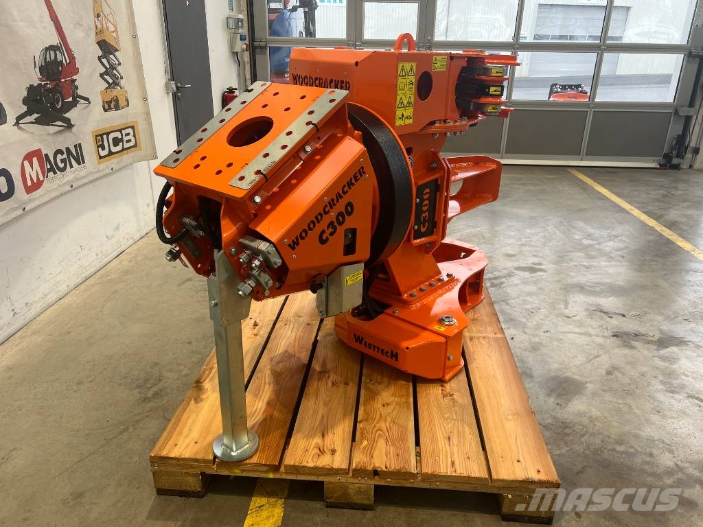 Westtech Woodcracker C300 Fällgreifer / Tiltator / NEU Decespugliatrici e trinciatrici idrauliche