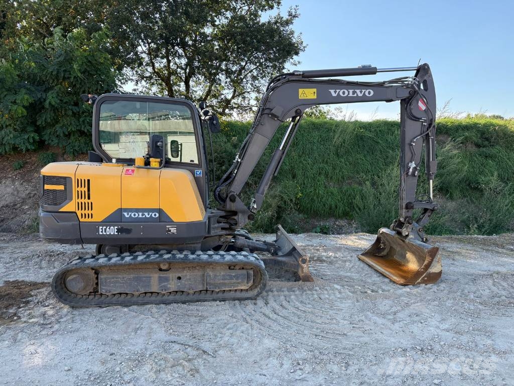 Volvo EC 60 E Mini kotrók < 7t