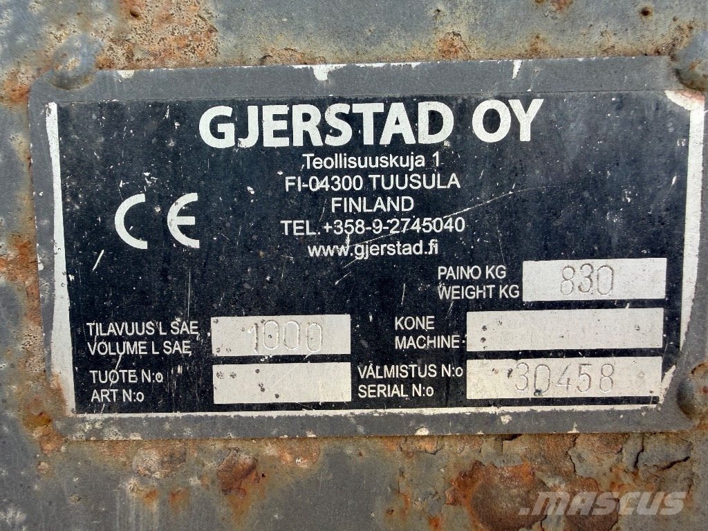 Terästyö T.Salminen Oy Gjerstad Kauha Buckets