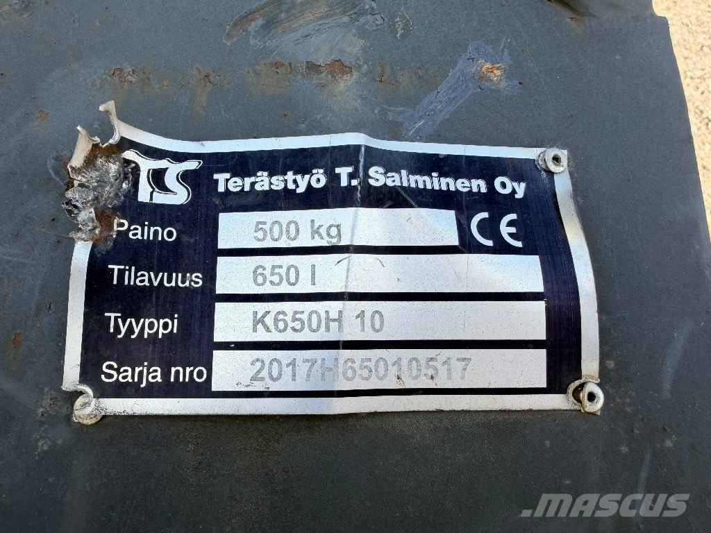 Terästyö T.Salminen Oy Gjerstad Kauha Buckets