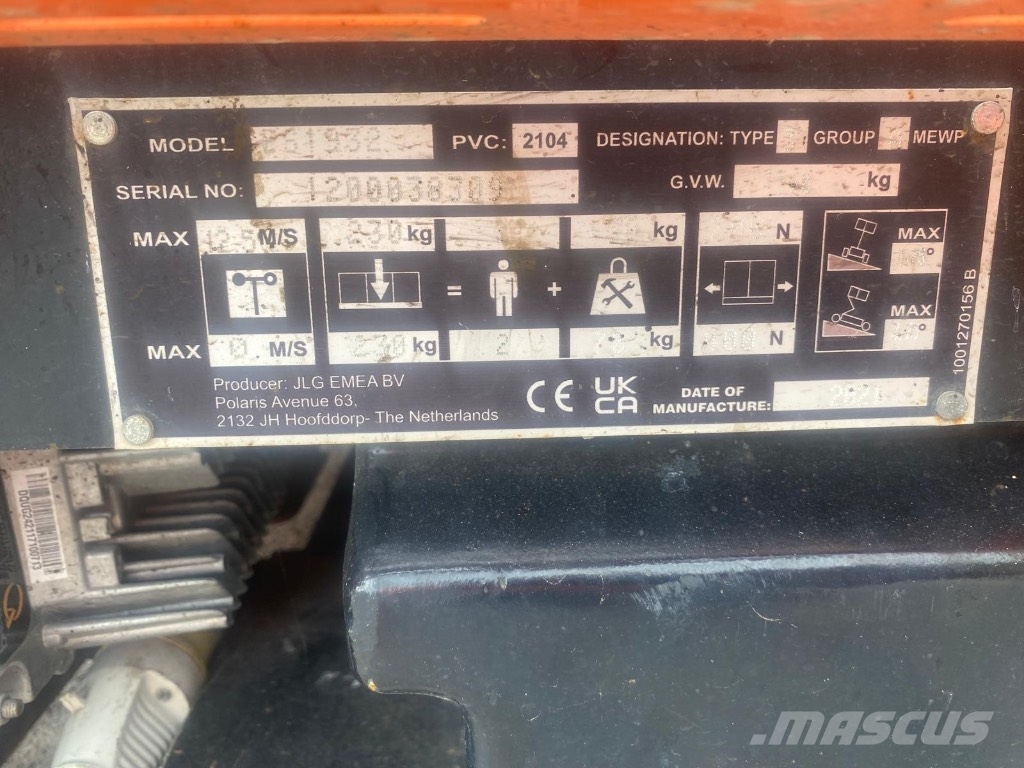 JLG ES 1932 剪叉式升降机