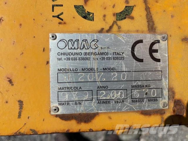  Omac F 207.20 Ďalšie komponenty