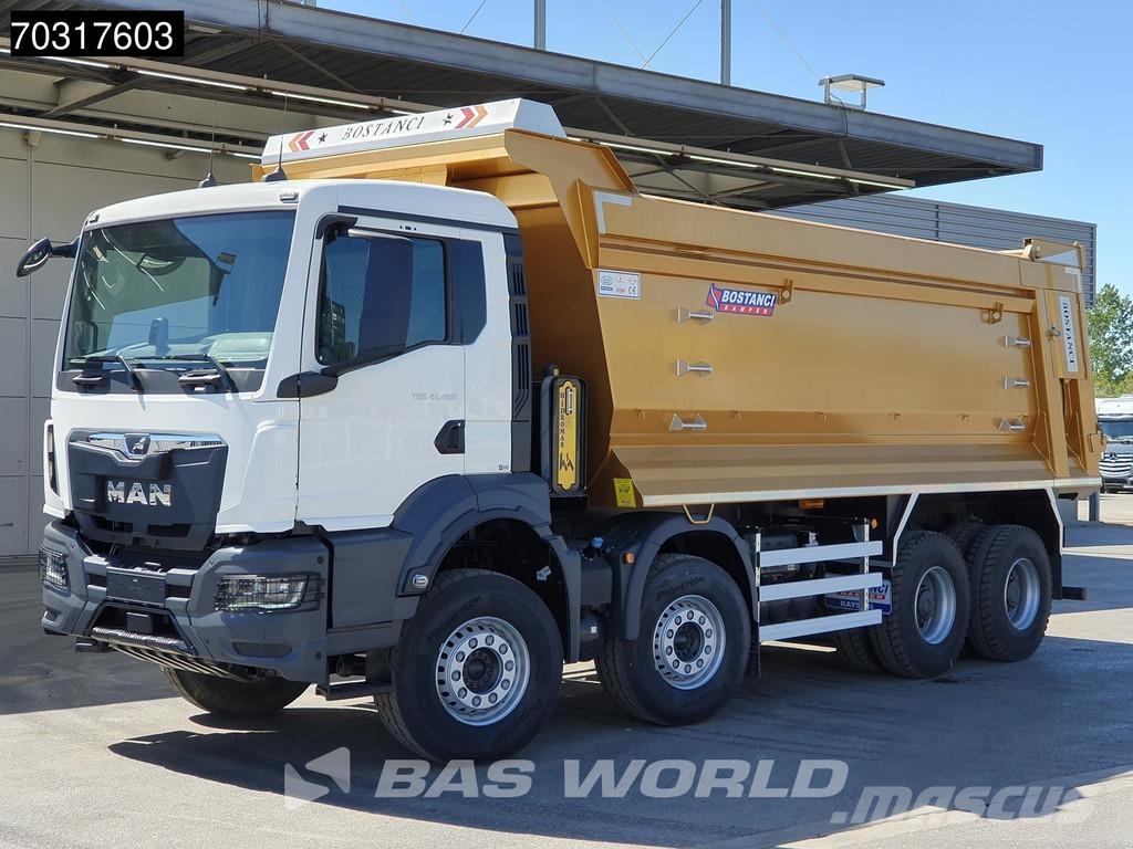 MAN TGS 41.480 8X4 NEW! 26m3 Tipper Full Steel Big-Axl Bañeras basculantes usadas