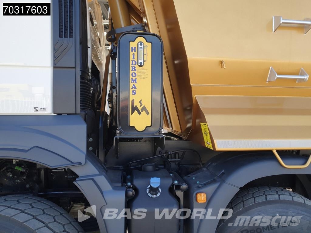 MAN TGS 41.480 8X4 NEW! 26m3 Tipper Full Steel Big-Axl Bañeras basculantes usadas
