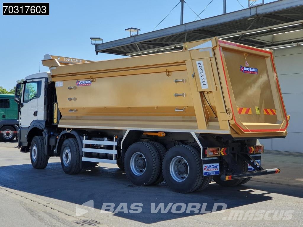 MAN TGS 41.480 8X4 NEW! 26m3 Tipper Full Steel Big-Axl Bañeras basculantes usadas
