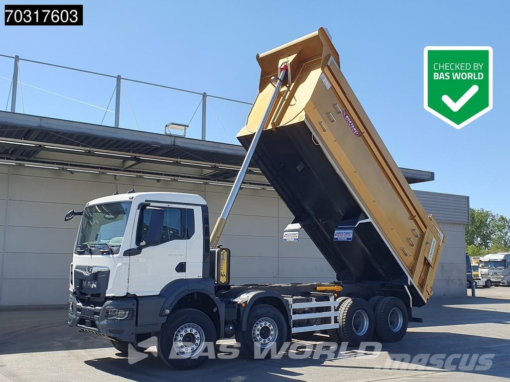 MAN TGS 41.480 8X4 NEW! 26m3 Tipper Full Steel Big-Axl Bañeras basculantes usadas