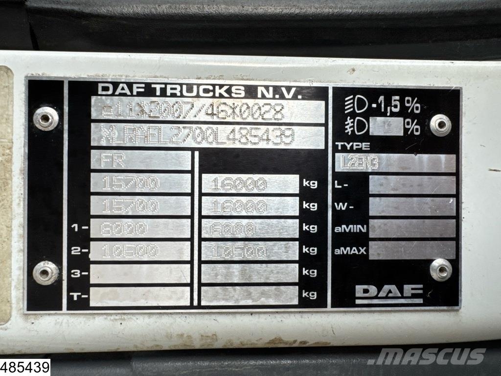 DAF LF 230 EURO 6, ACC, Dhollandia Sanduk kamioni